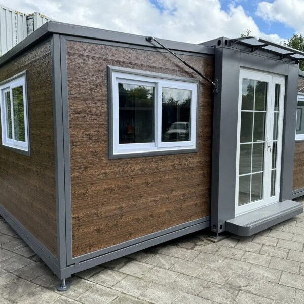 Mini casa moderna de 36 m² – 2 quartos e cozinha equipada