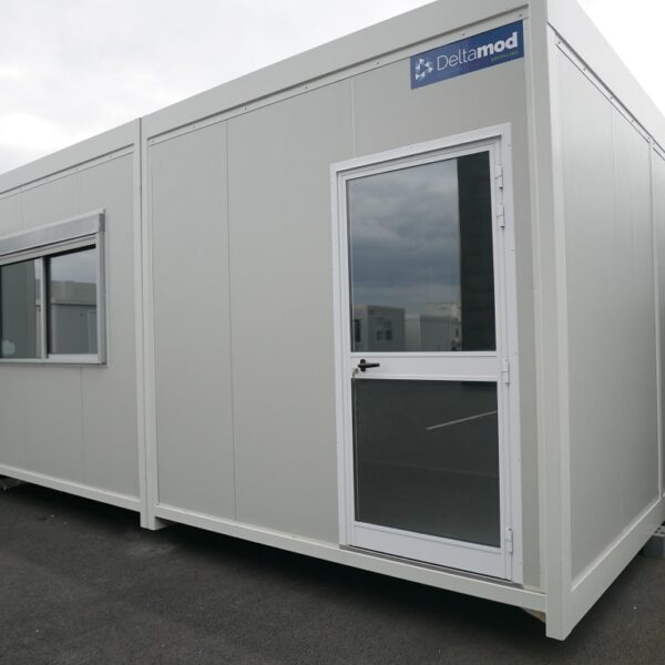 Módulo pré-fabricado de 50 m²